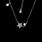 Twinkle Star Little Stars Air Universe 925 Silver Necklace / Sterling Silver Jewelry