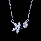 Cute Dolphin 925 Sterling Silver Necklace 40cm + 5cm Extension Chain